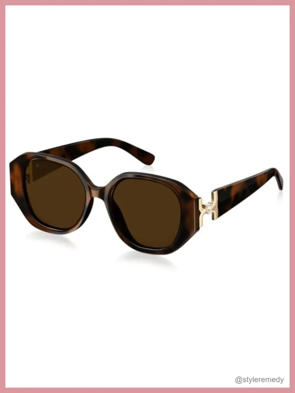 Oversized Square Polarized Sunglasses for Women UV Protection